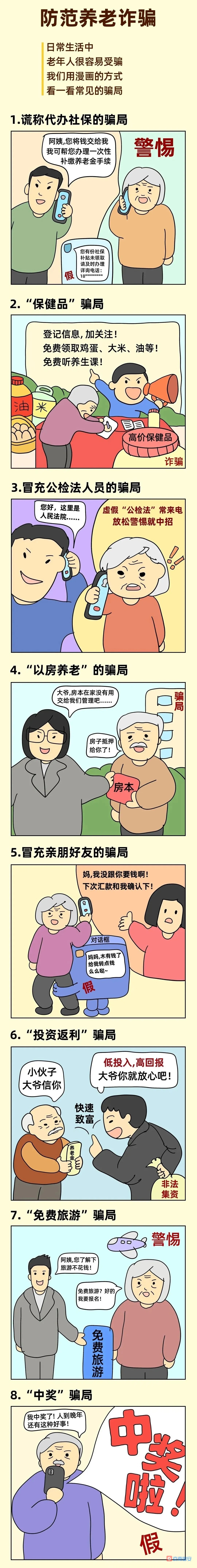 网信反诈 | 一图带你防范养老诈骗！9082 作者:京南小新 帖子ID:82738 